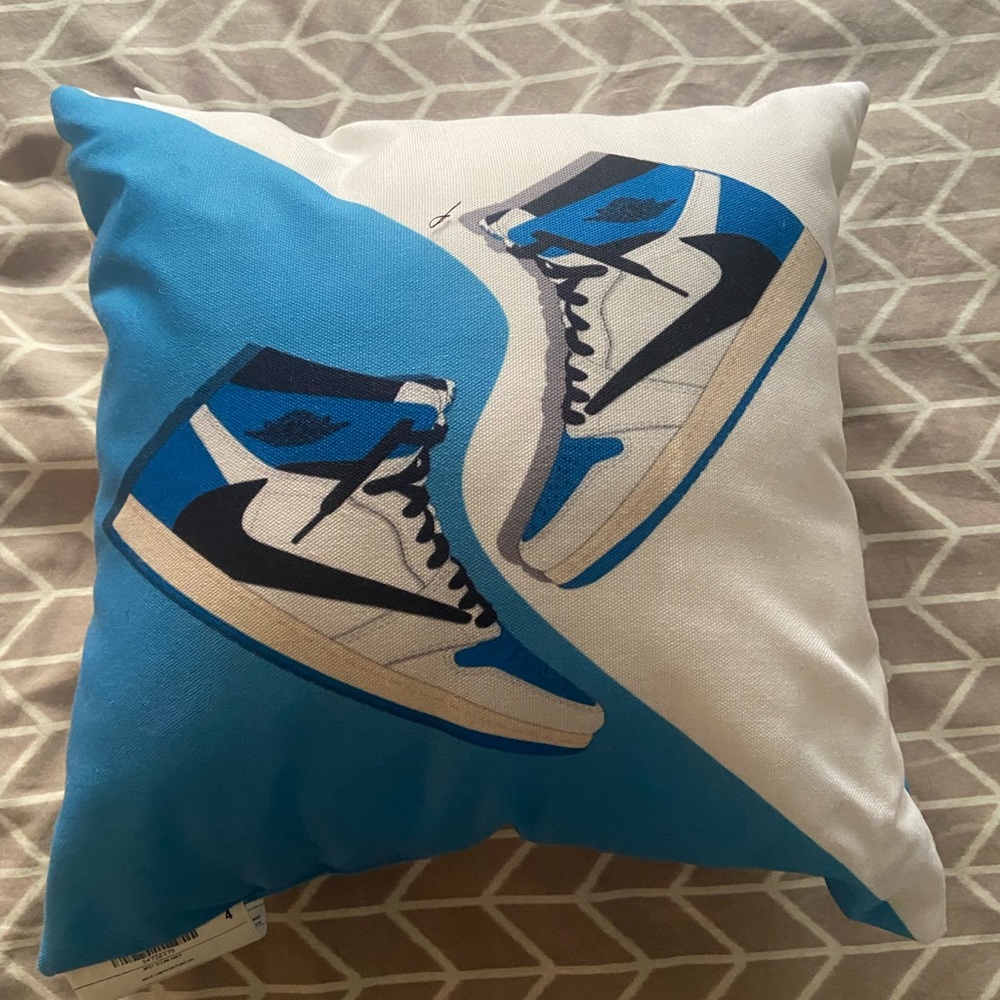 Travis Scott Jordan pillows